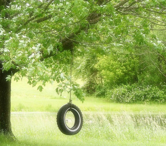 Tire swing