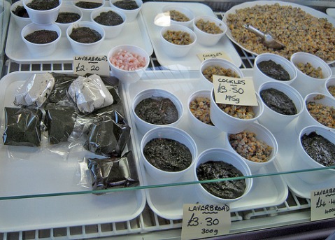 laver bread and cockles