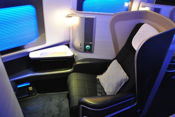 british airways new first class seat