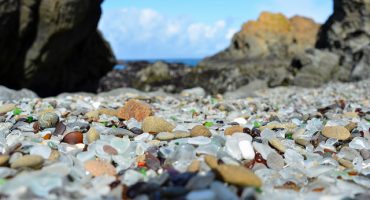 Fort Bragg, A Beach Made of Tiny Pieces of Glass