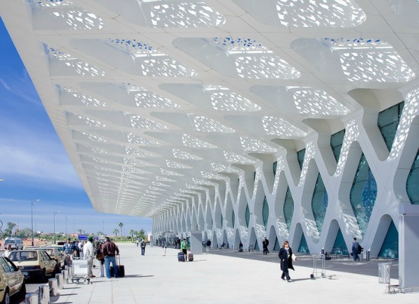 Menara Airport in Morocco