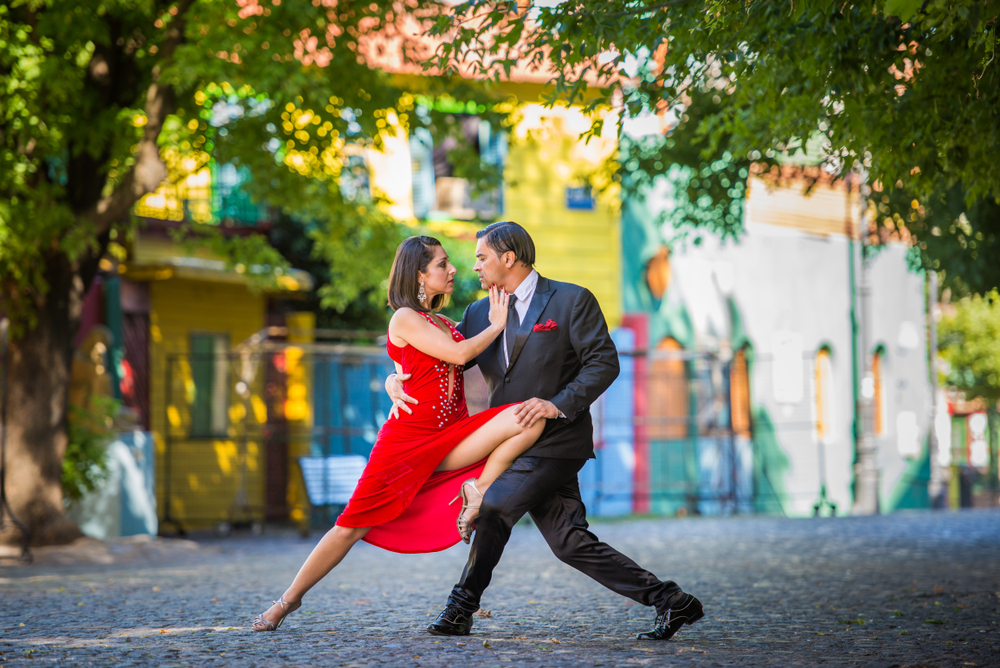 Tango dance in Argentina