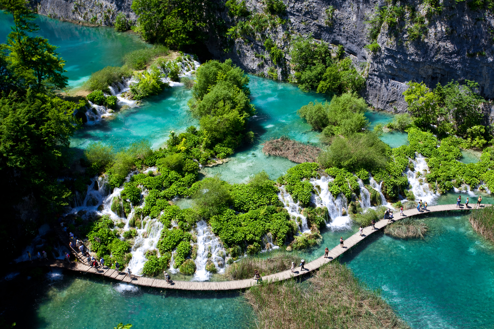 Plitvice Lakes National Park in Croatia