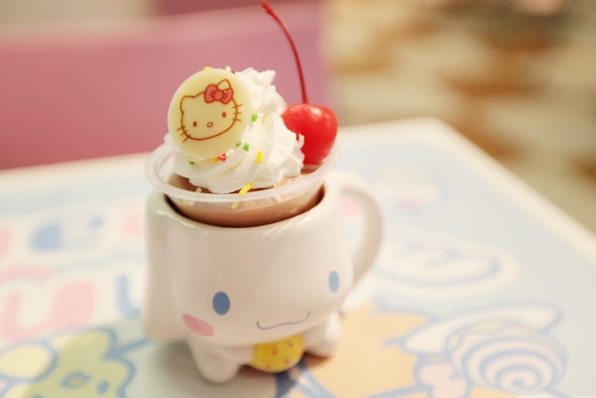 Sweet treats at Sanrio Puroland - Hello Kitty amusement park