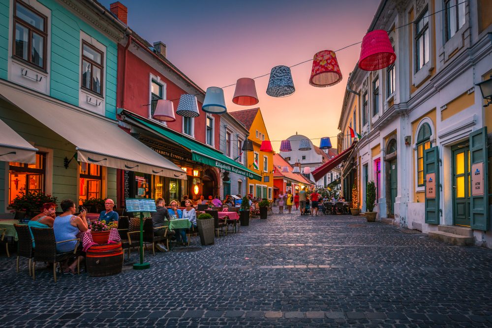 Charming street in Szentendre