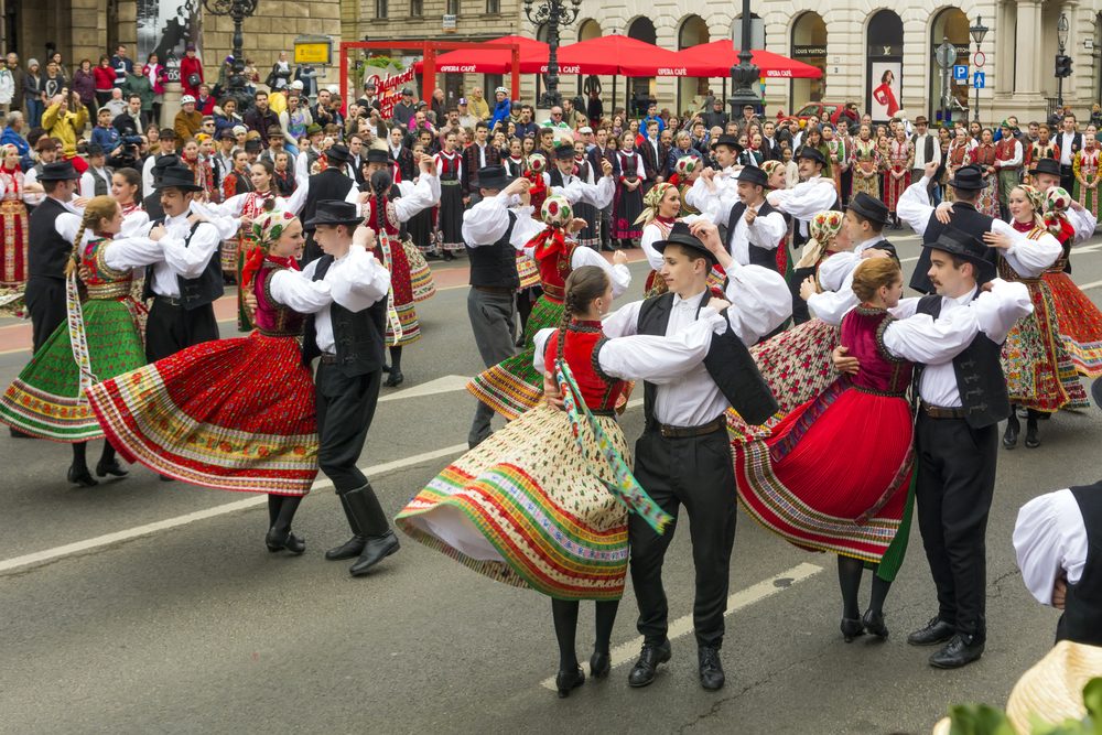Traditional experience in Budapest: Hungarian folk dancing