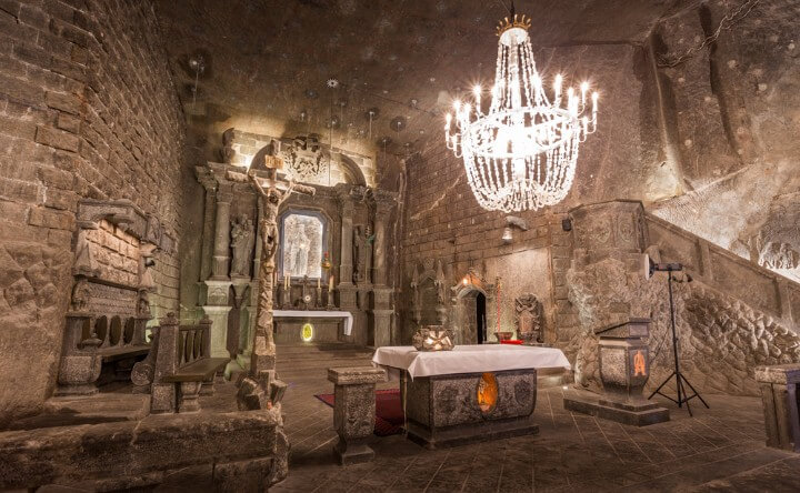 Salt mines of Wieliczka - Krakow