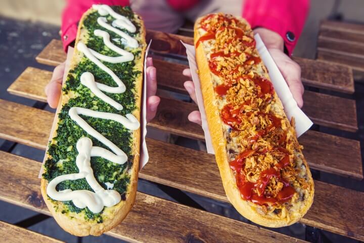 Zapiekanka - Polonian dish