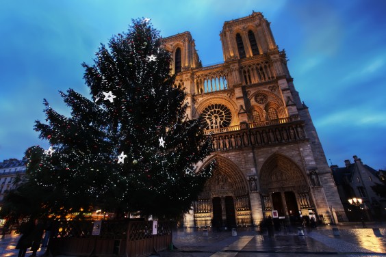 Christmas in Paris Notre Dame