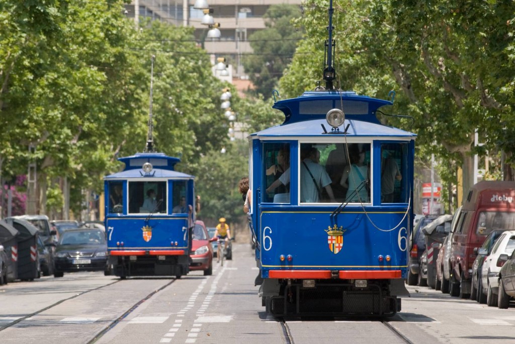 tramvia blau barcelona