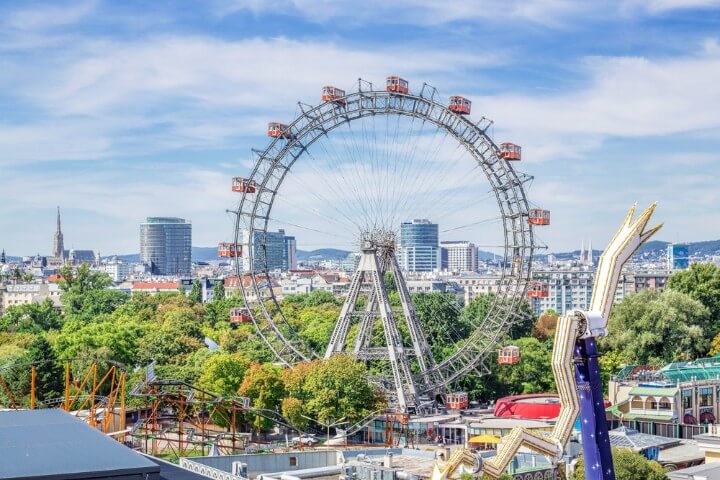 Giant Ferris Wheel in Vienna