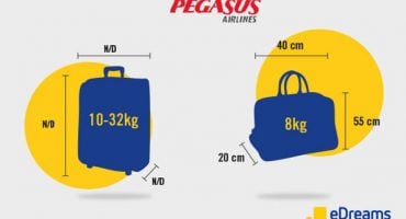 Pegasus Airlines Baggage Allowance 2020: Hand Luggage & Checked Bag