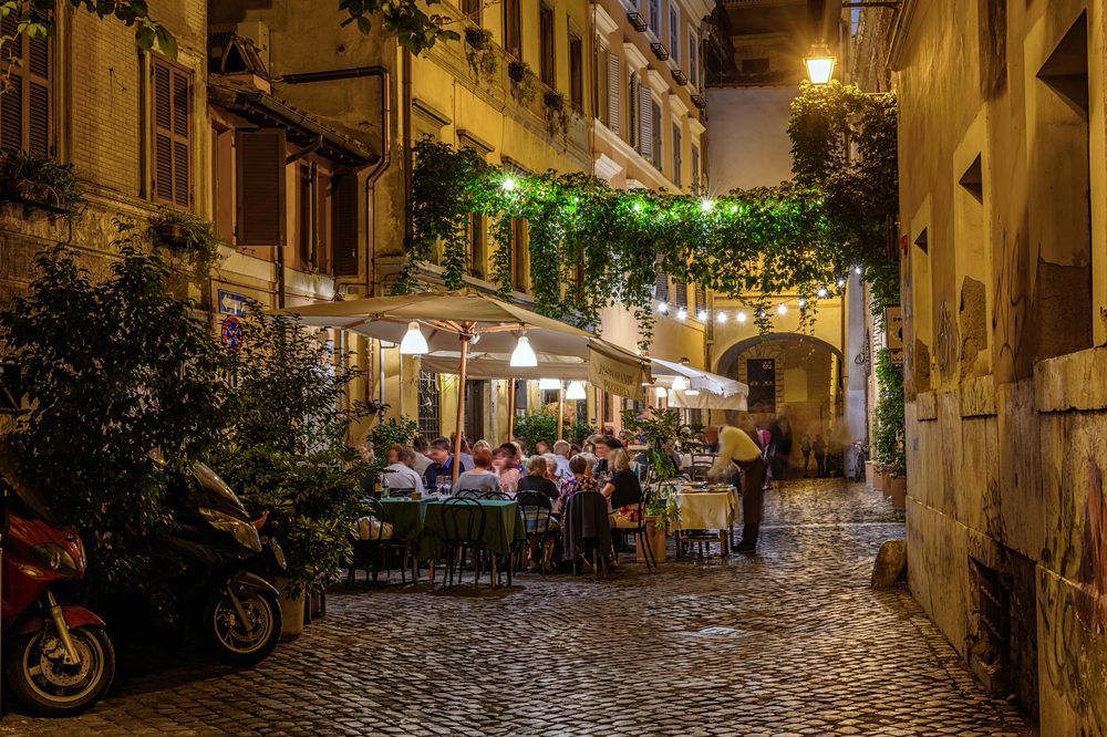 Trastevere at night