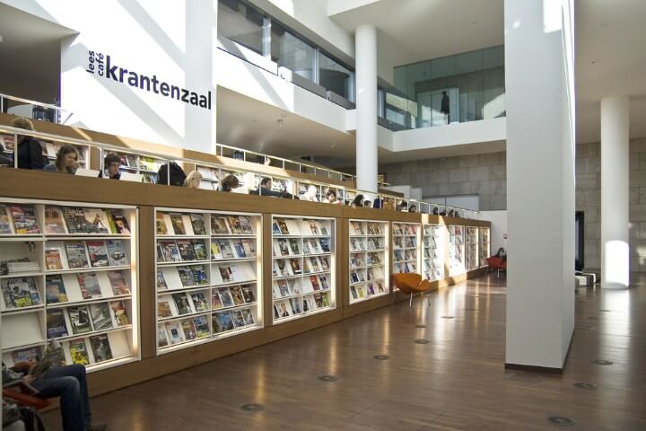 OPENBARE BIBLIOTHEEK library in amsterdam