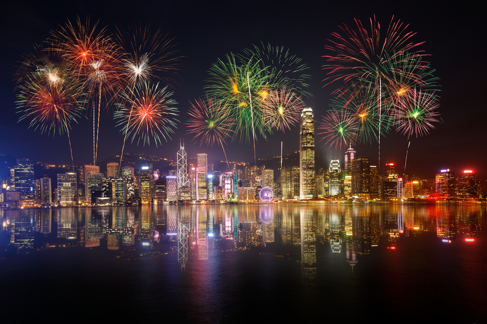New years eve at Hong Kong
