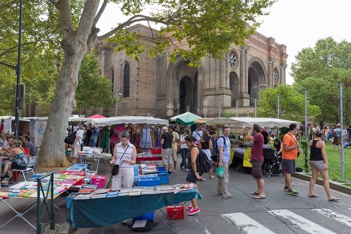 Aubins Market in Toulouse