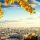 Panorama of Paris in Autumn