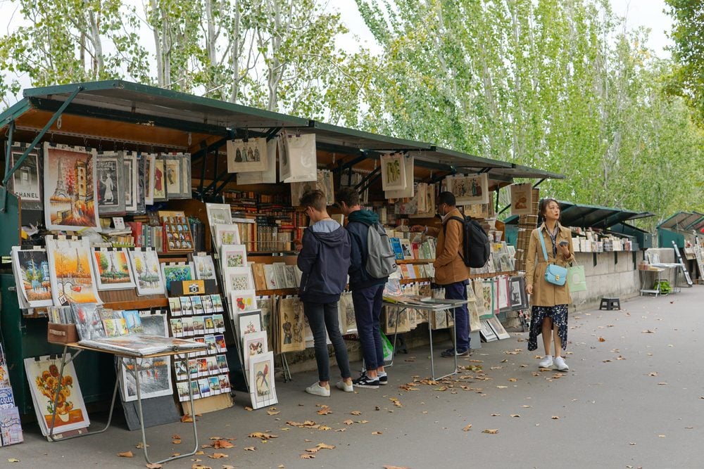 One of the oldest things to do in Paris, buy a book from a Bouquiniste