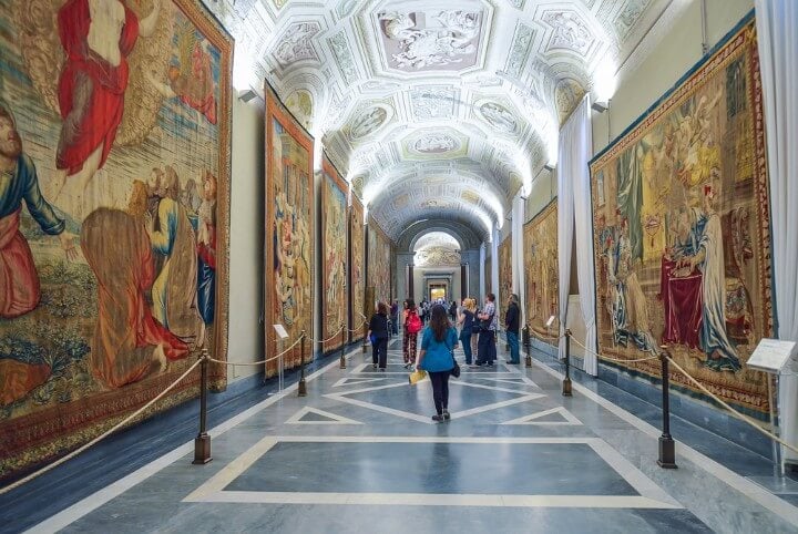 Vatican Museum in rome - italy