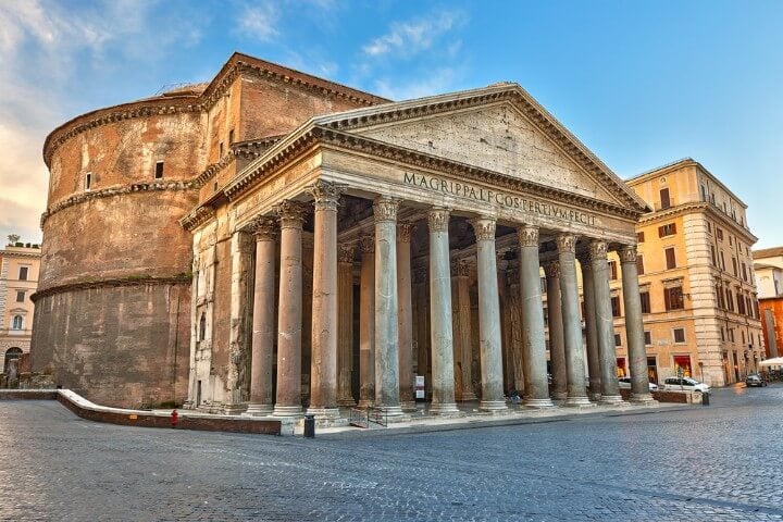 pantheon in rome - italy