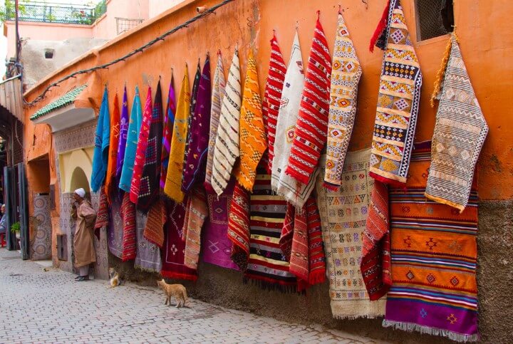 Berber Rugs of Marrakech in morocco