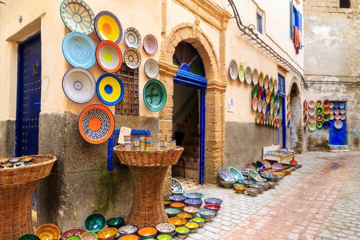 ceramic works in morocco