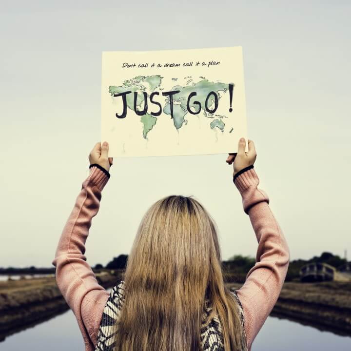 travel solo quote just go