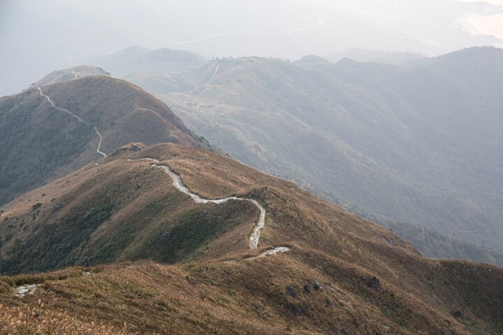 lantau trail in hong kong