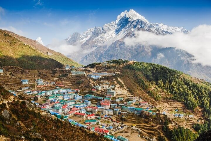 Namche Bazar - Khumbu district - Himalayas - Nepal