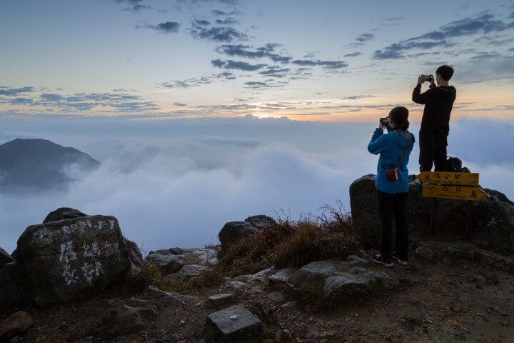 Lantau Peak sunset