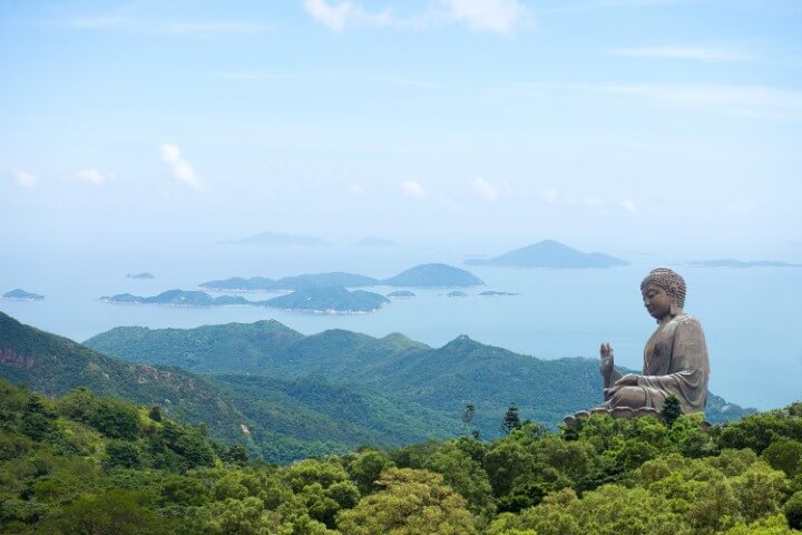 Lantau Island in Hong Kong