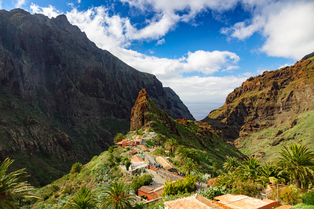 The Masca Valley in Tenerife