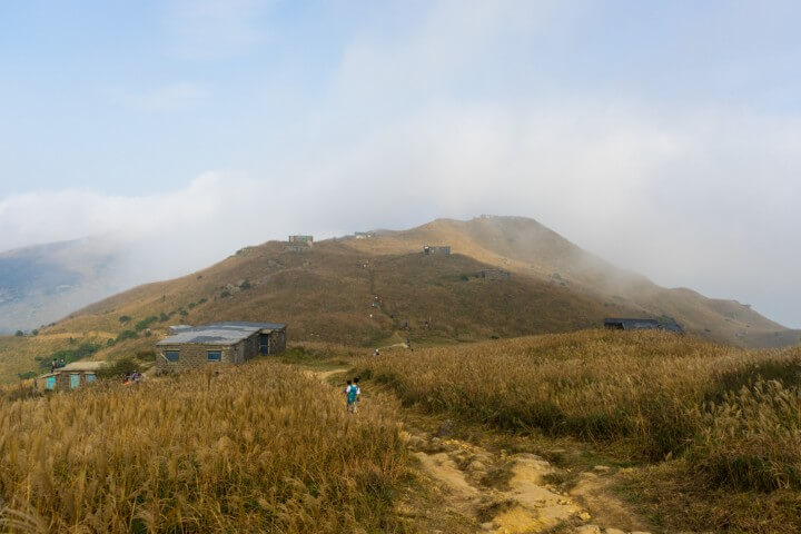 Sunset peak in Hong Kong
