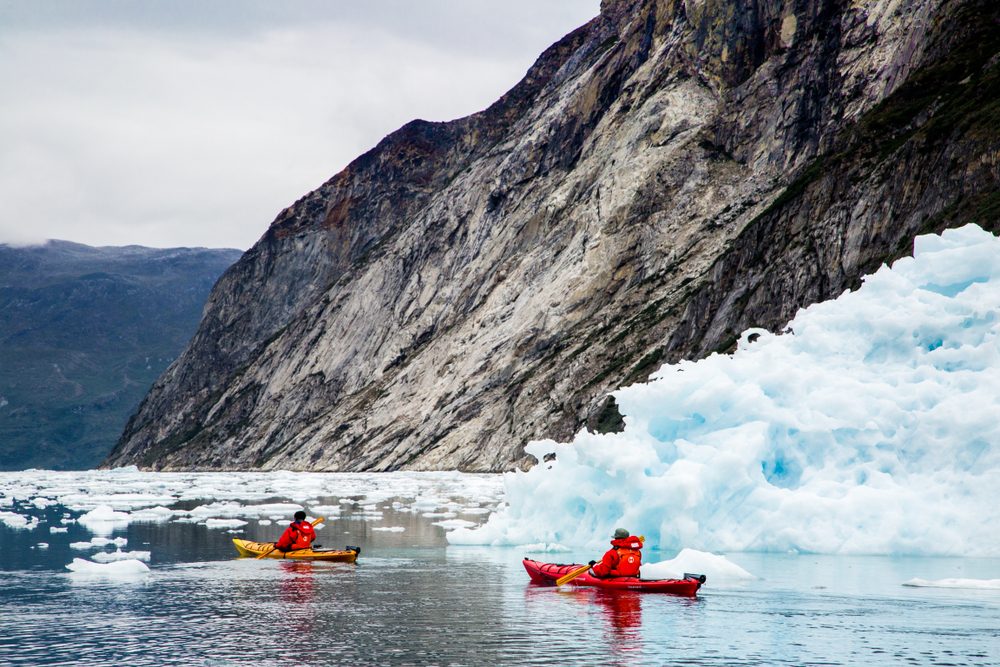 Adventure travel in Greenland