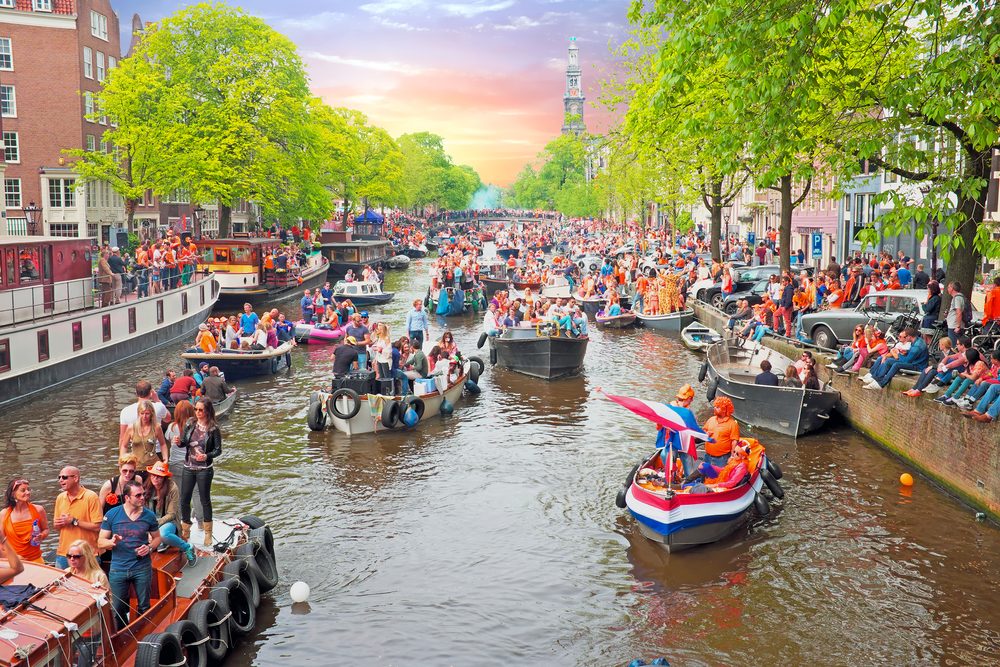 Kings Day in Amsterdam