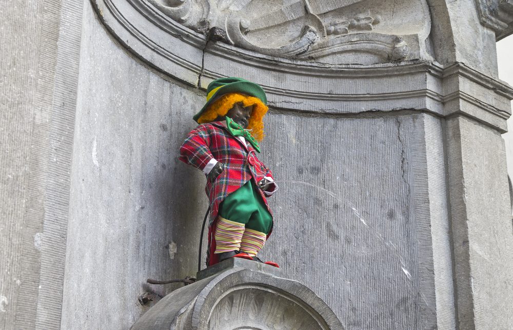 Manneken-Pis dressed up