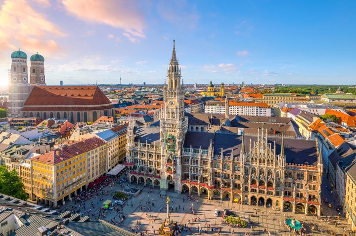 Marienplatz square in Munich