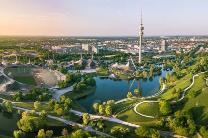 Olympic Park in Munich 