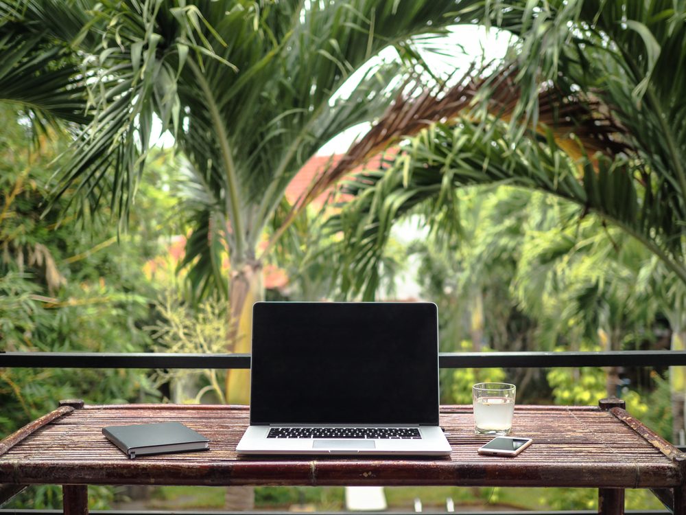 Digital nomad setup