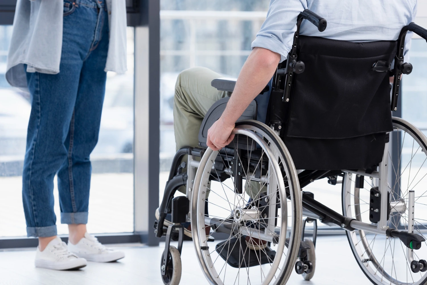 Accessible airport assistance at Emirates check-in