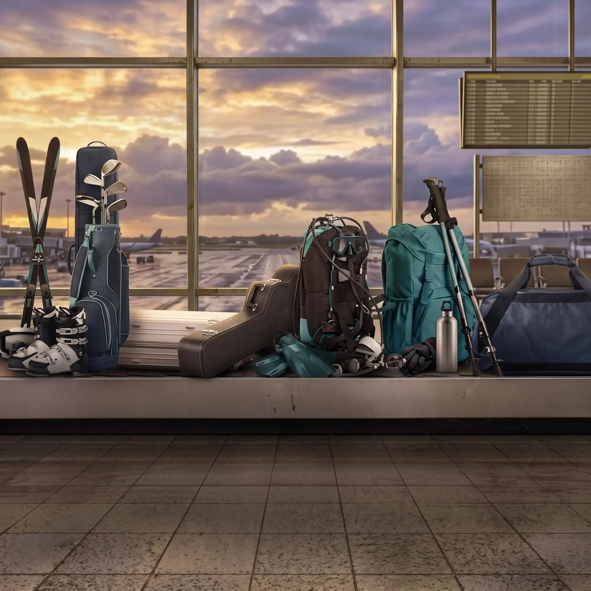 Traveling with sports gear or musical instruments